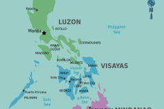 Phillipinen-Map